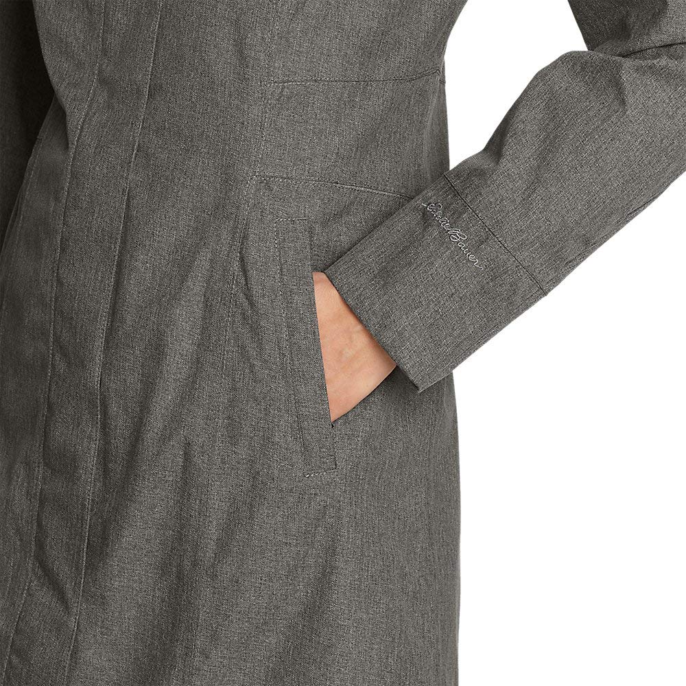 Eddie Bauer Women's Waterproof Trench Coat - Lightweight Rain Jacket for Travel & Commuting | All-Weather Windproof Outerwear for Work & Outdoor Activities
