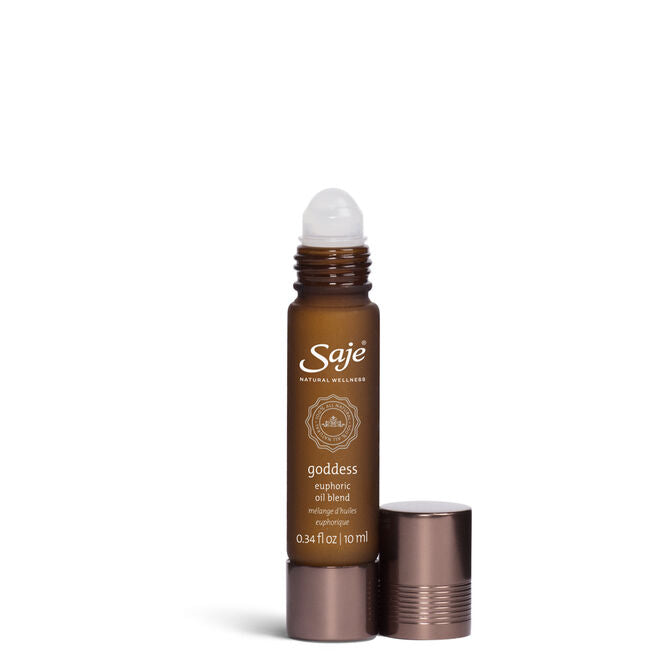 Goddess Euphoric Essential Oil Roll-On for Stress Relief & Relaxation - Perfect for Aromatherapy, Yoga, and Meditation