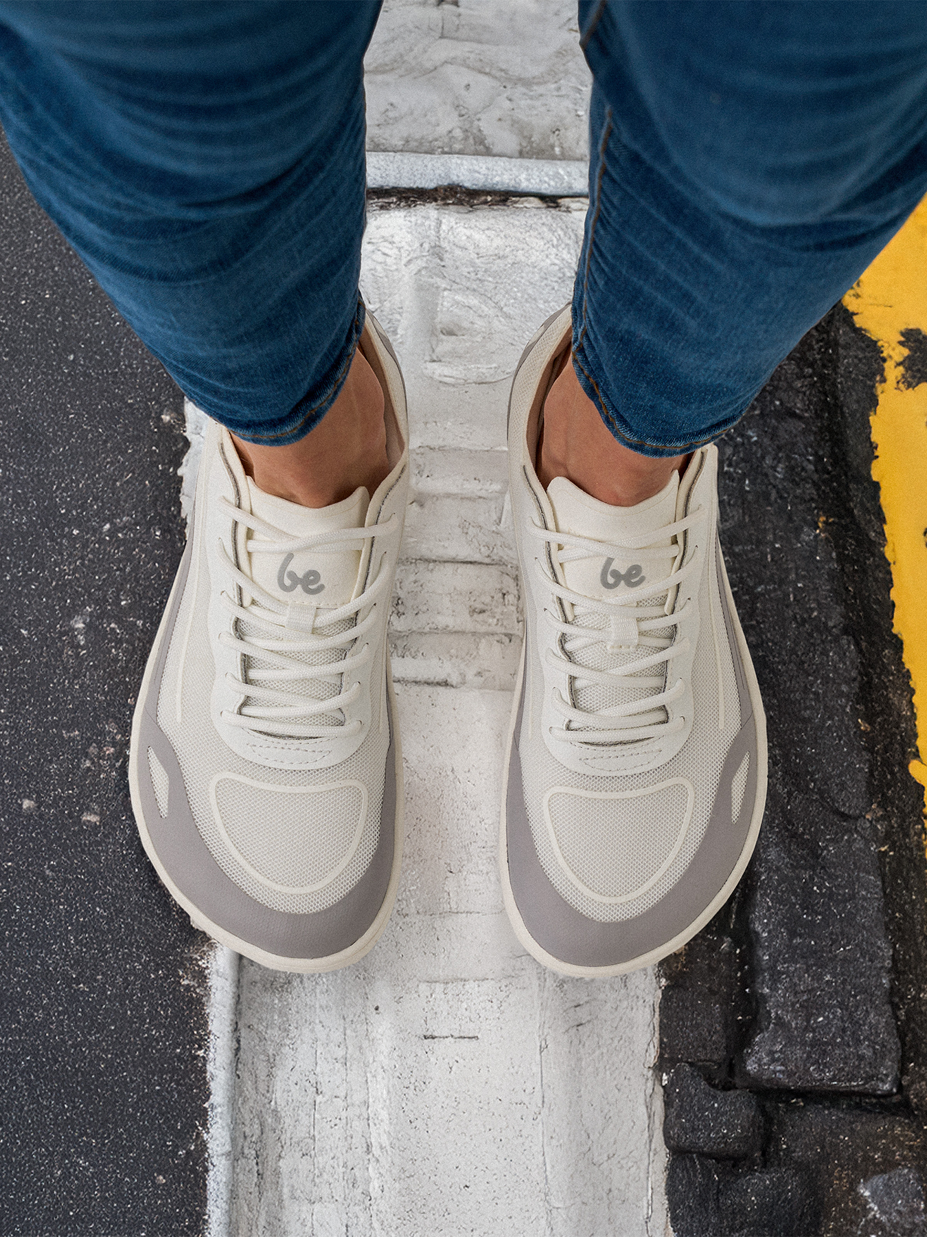 Barefoot Sneakers for Men & Women - Be Lenka Velocity Slate | Minimalist Running Shoes for Trail, Gym & Everyday Comfort