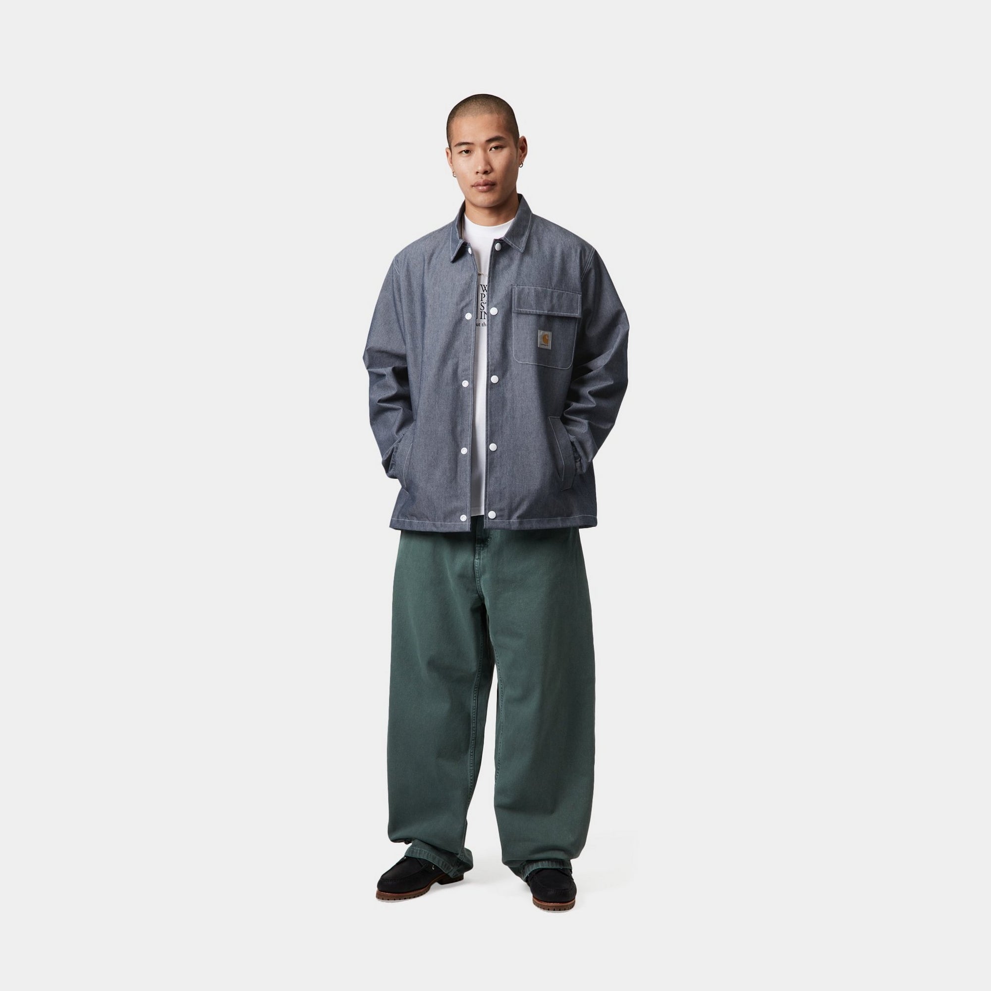 Blake Coach Jacket - Premium Blue Lightweight Windbreaker for Men | Perfect for Outdoor Sports, Casual Wear & Travel