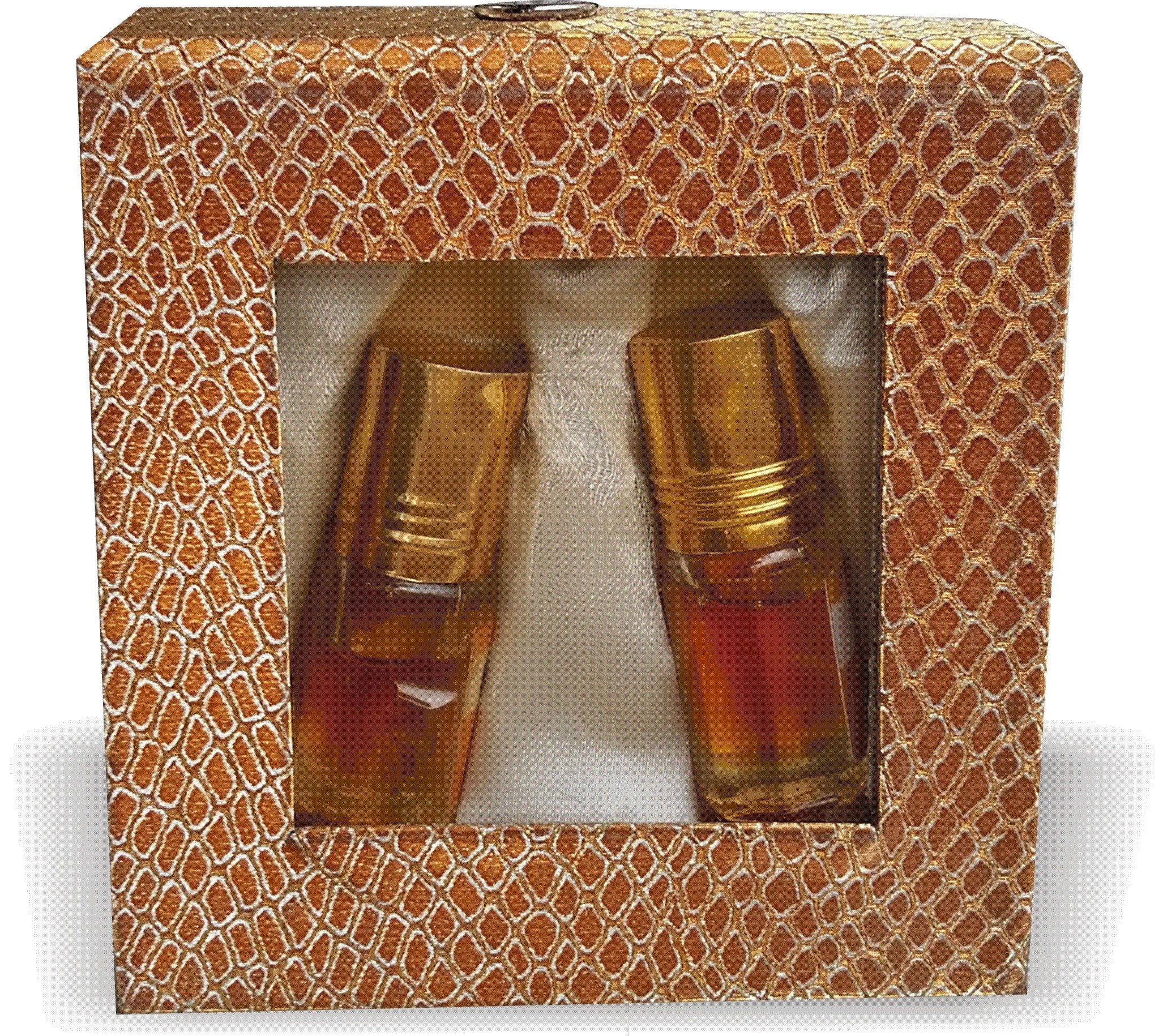Natural Fragrance Attar Combo Pack - White Musk & Rose Musk (6ml) | Premium Perfume Oils for Aromatherapy, Meditation & Daily Wear | Long-Lasting Scent for Women & Men