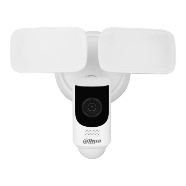 Dahua 4MP WiFi Floodlight Security Camera - Outdoor Weatherproof IP Camera with Motion Detection & Night Vision - Ideal for Home Security, Garage Monitoring & Backyard Surveillance