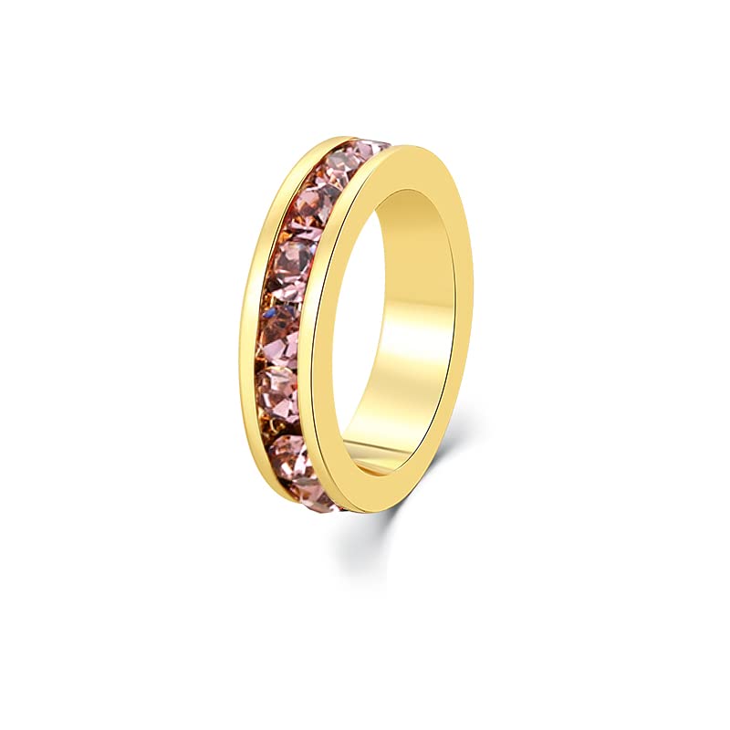 June (Alexandrite), gold charm