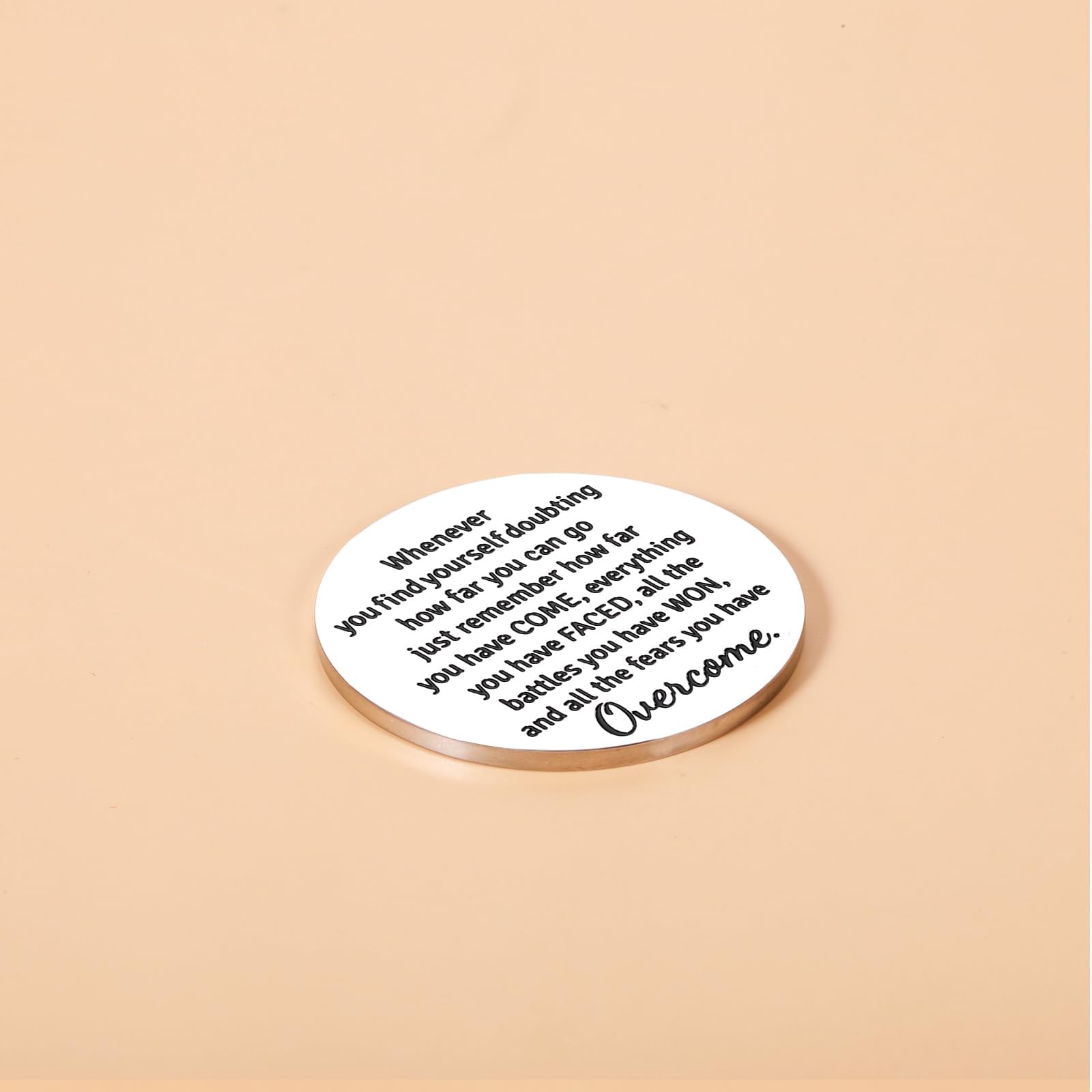 KINMES Breast Cancer Awareness Gifts - Chemotherapy Comfort Items for Women, Pocket Hug Token & Get Well Present - Perfect for Stocking Stuffers, Support Gifts & Cancer Survivor Encouragement (Ideal for Hospital Visits, Recovery Days & Awareness Events)