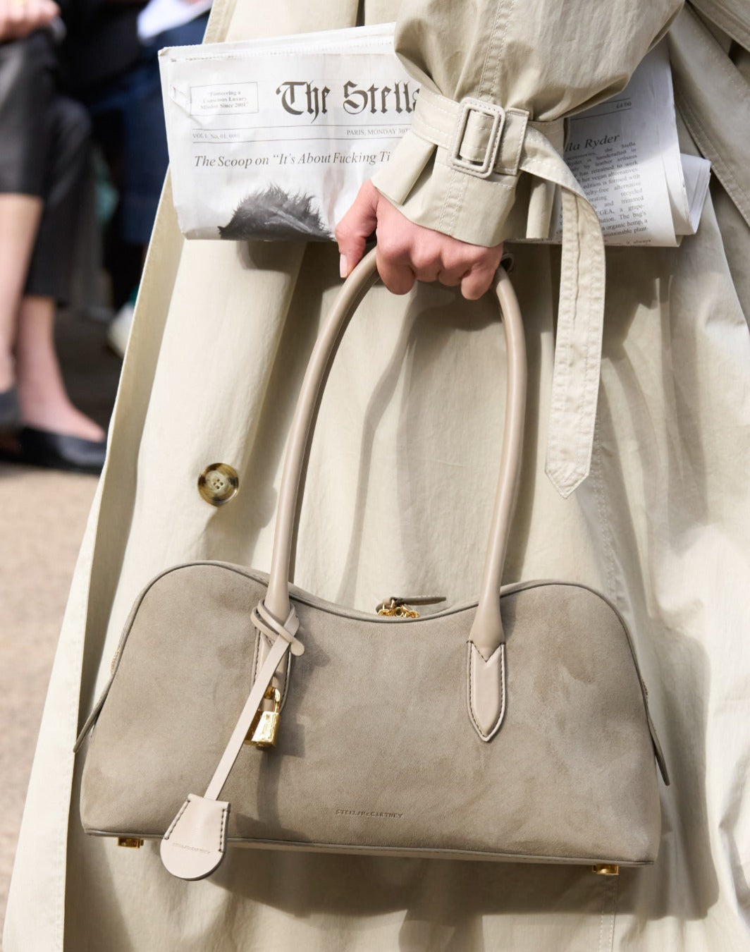 Ryder Suede Shoulder Bag for Women & Men - Khaki Crossbody Purse - Perfect for Travel, Work & Everyday Use