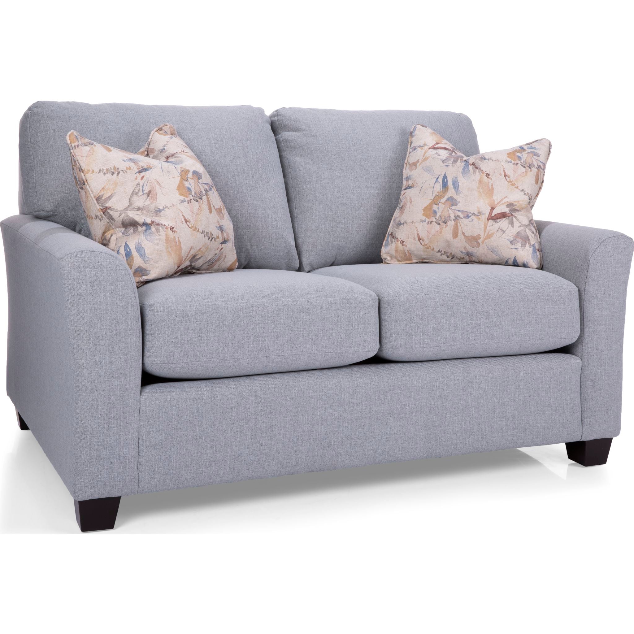 Alessandra Loveseat - Modern Upholstered Sofa for Living Room, Bedroom & Office | Comfortable Small Couch with Sturdy Wooden Legs | Perfect for Relaxing, Reading & Entertaining Guests