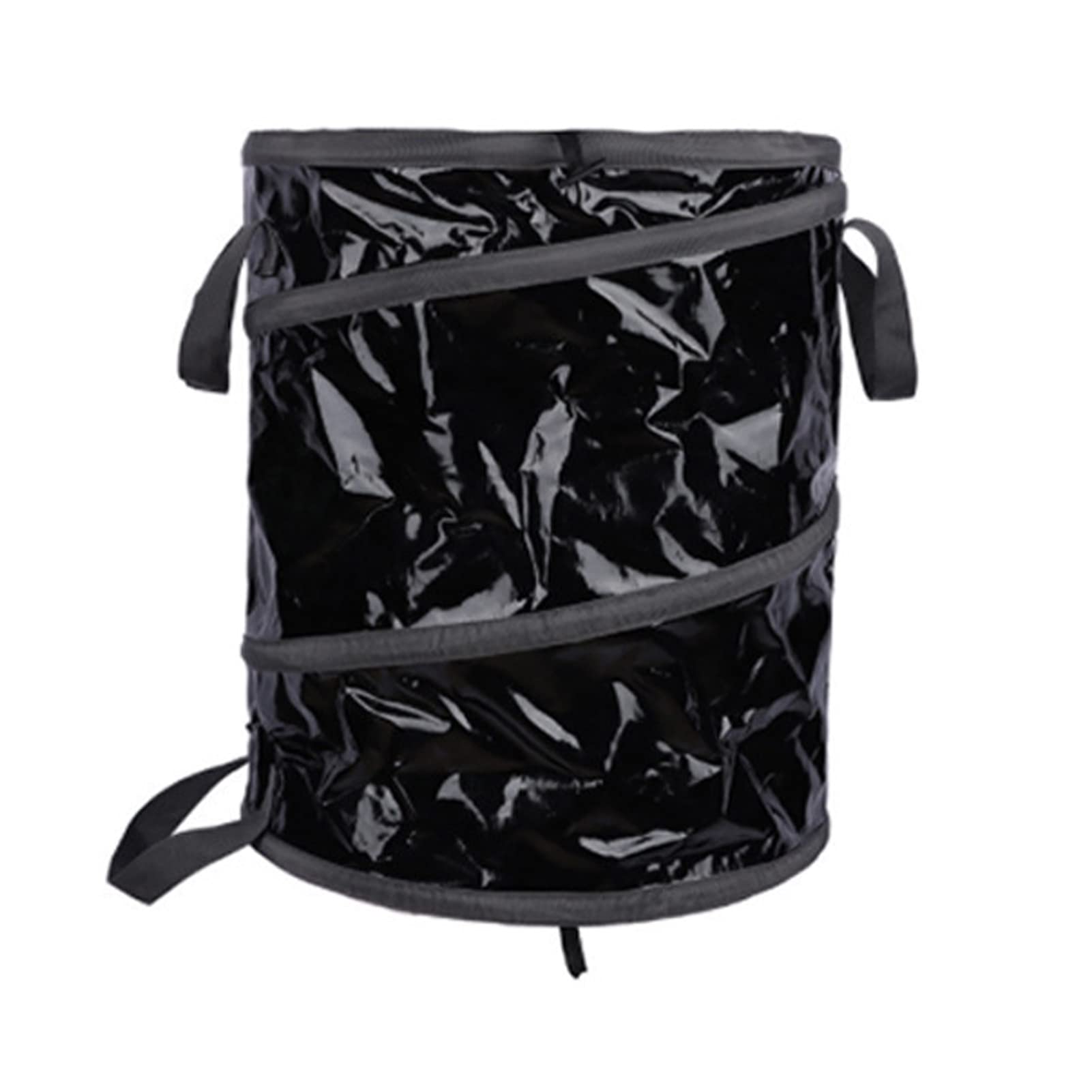 **Large Waterproof PVC Gardening Trash Bag - Heavy Duty Collapsible Leaf Bag with Reinforced Handles for Yard Waste, Leaves & Debris - Perfect for Home Garden, Lawn Care & Outdoor Cleanup**