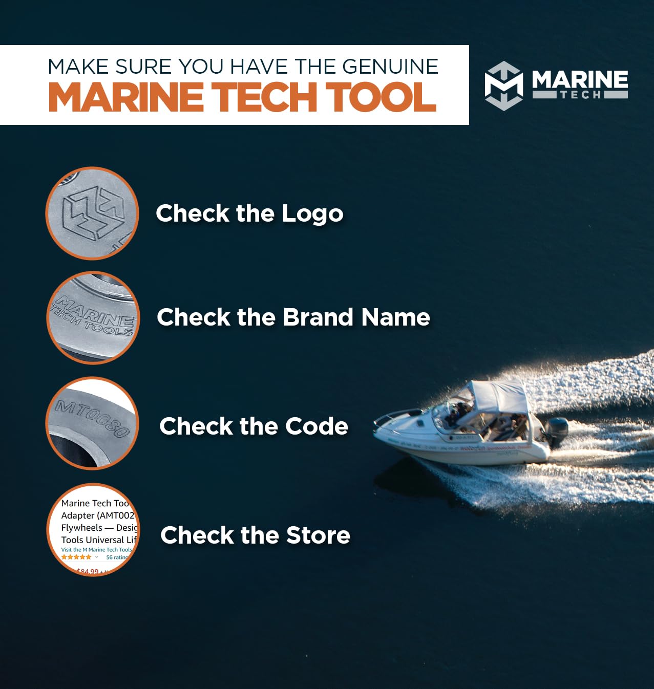 Marine Tech Tools Replacement for Mercury Prop Shaft Carrier Tool 12-93843T1 - Mercury Outboard Propeller Shaft Removal Tool Kit for Lower Unit Maintenance - Perfect for Boat Repair & Marine Engine Servicing