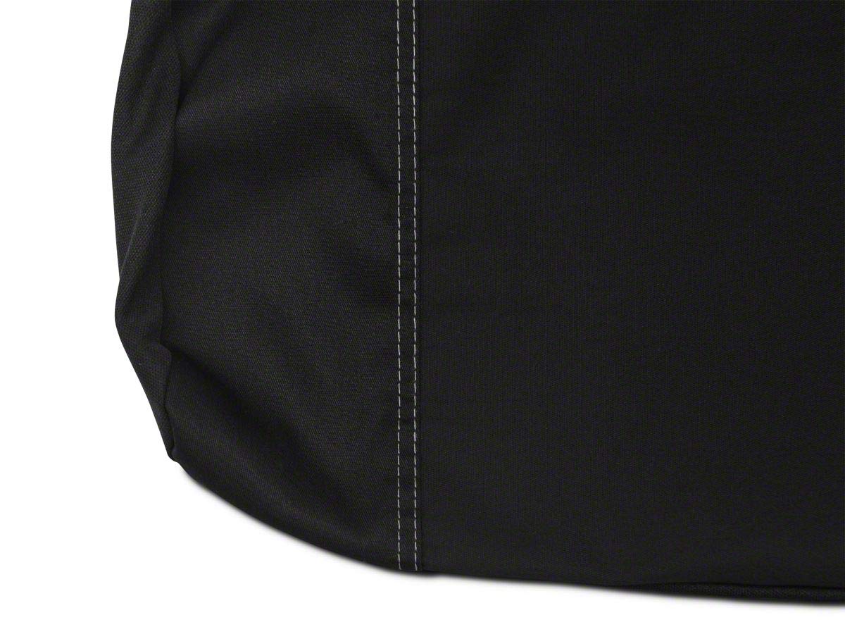 Barricade Custom Rear Seat Cover - Black - Fits 97-02 Jeep Wrangler TJ - Durable Protection for Off-Road Adventures & Daily Commutes