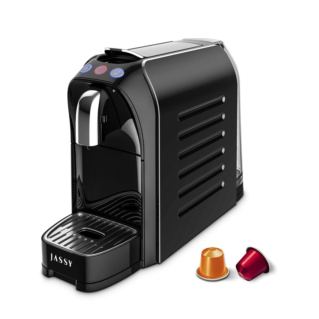 Premium Espresso Coffee Machine for Nespresso Original Capsules - 19 Bar Pressure, Fast Heating, 1255W Compact Coffee Maker - Perfect for Home, Office & Small Cafes