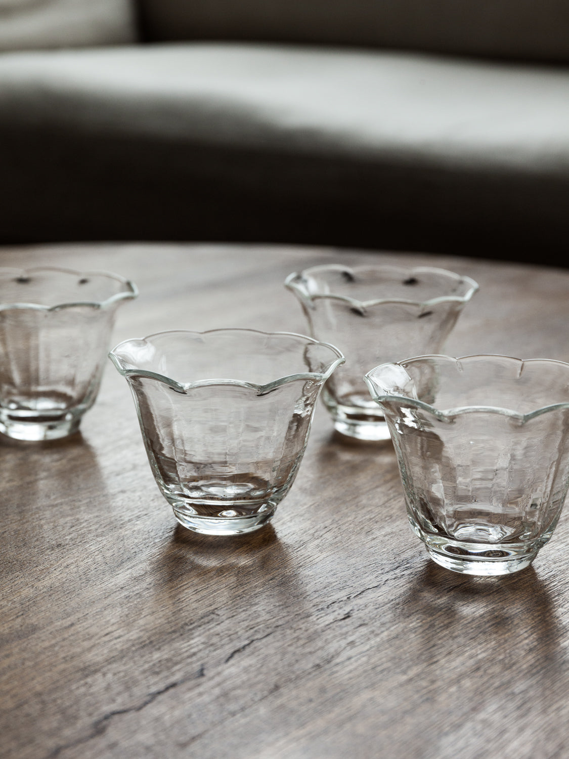 Yamanone Asagao Glass - Elegant Japanese Handmade Glassware for Tea, Coffee & Home Decor - Perfect for Gifts, Dining & Interior Design