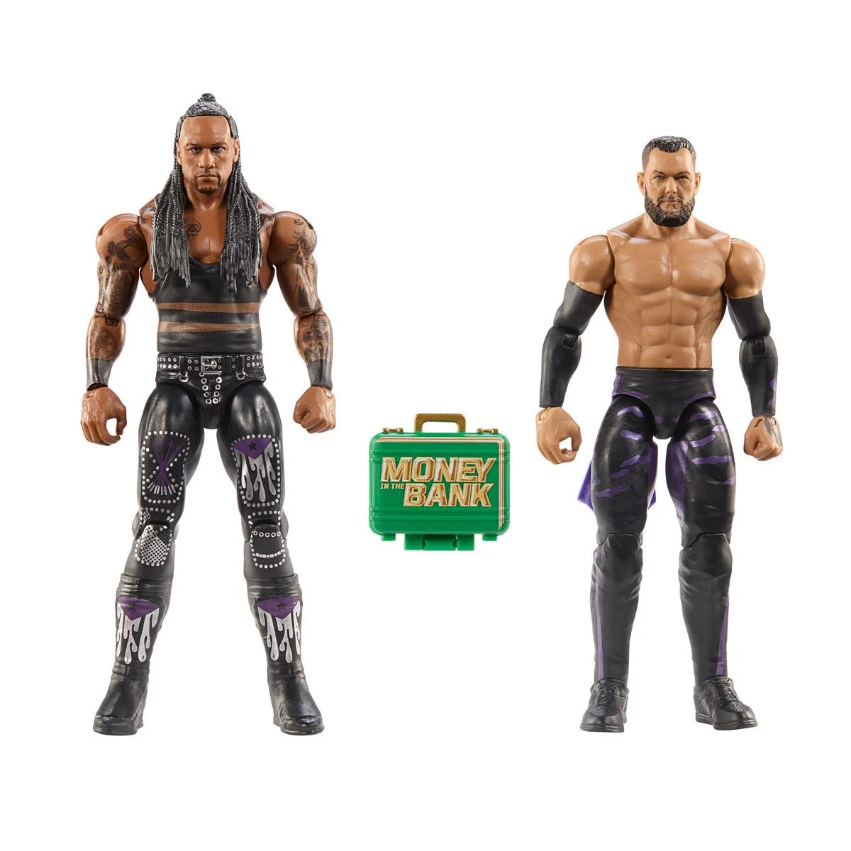 Damian Priest & Finn Balor WWE Showdown S20 Action Figure 2-Pack - Authentic Collectible Wrestling Toys for Kids & Adults - Perfect for Play Battles, Display & WWE Fan Collections