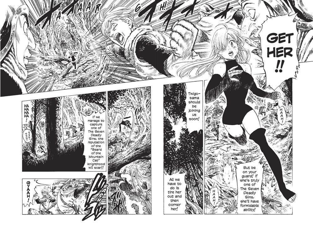 The Seven Deadly Sins Vol.1 - Manga Graphic Novel | Fantasy Adventure Anime Series | Perfect for Anime Fans & Manga Collectors | Great Gift for Cosplay & Comic Con Enthusiasts