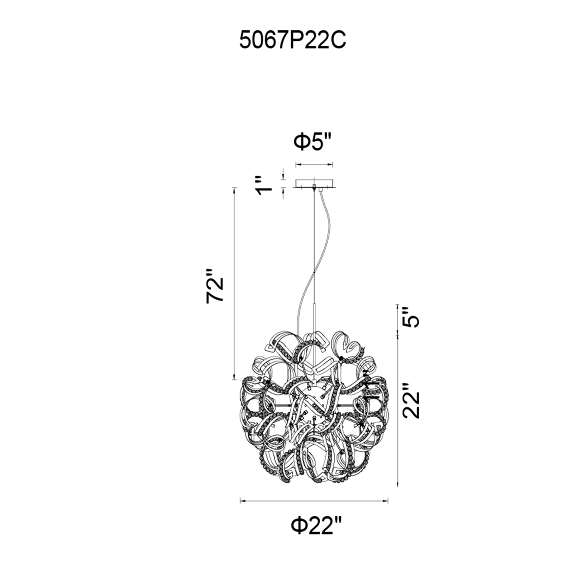 Elegant CWI Lighting Swivel 14-Light Chandelier with Chrome Finish - Perfect for Dining Room, Living Room & Bedroom Lighting