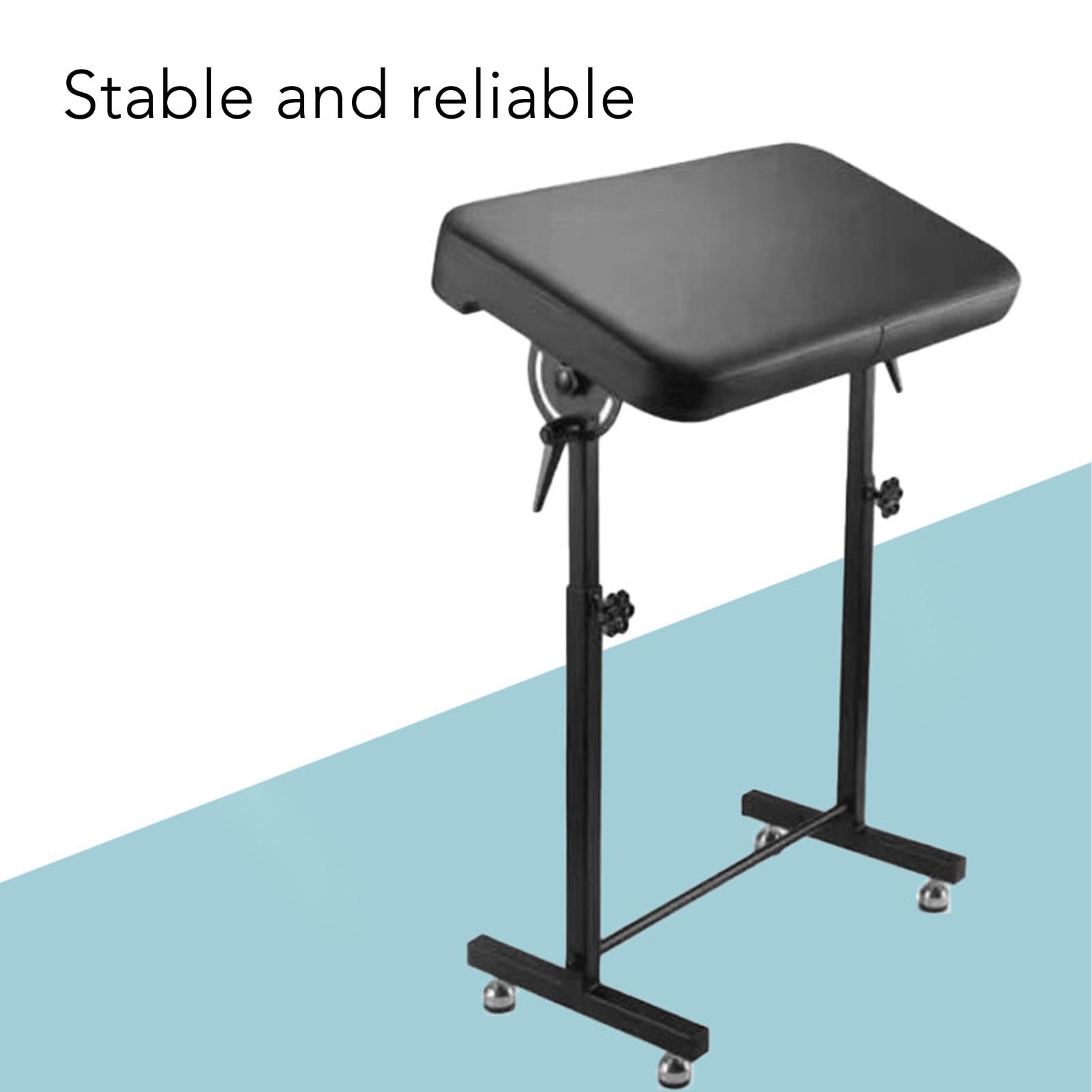 Adjustable Tattoo Armrest Support - Ergonomic Tattoo Arm & Leg Rest with Soft Cushion for Tattoo Studios & Artists - Durable Large Panel for Comfortable Tattooing Sessions - Perfect for Professional Tattoo Shops and Home Studios
