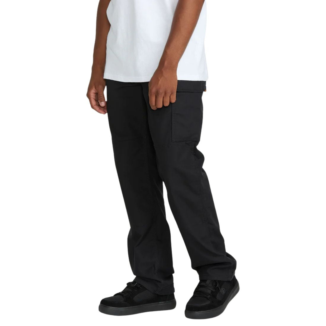 Volcom Men's Caliper II Relaxed Fit Work Pants - Durable Comfort for Construction & Outdoor Jobs - A1102502 Black - Perfect for Carpenters, Electricians & Landscapers