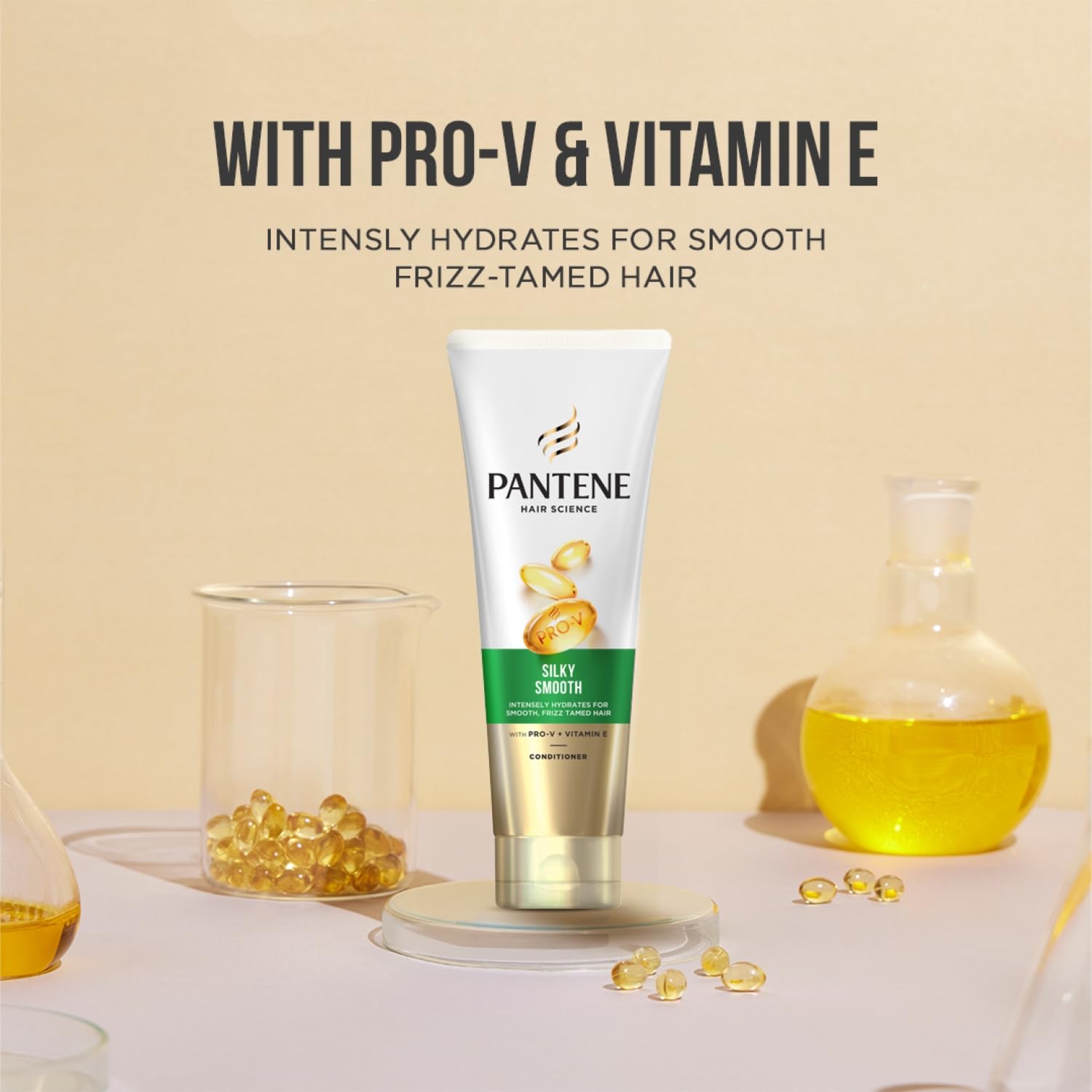 Pantene Advanced Hair Fall Solution Anti-Hairfall Conditioner - Silky Smooth Unscented Formula (200ml, 1 Count) for Damaged & Thinning Hair - Perfect for Daily Use at Home or Travel