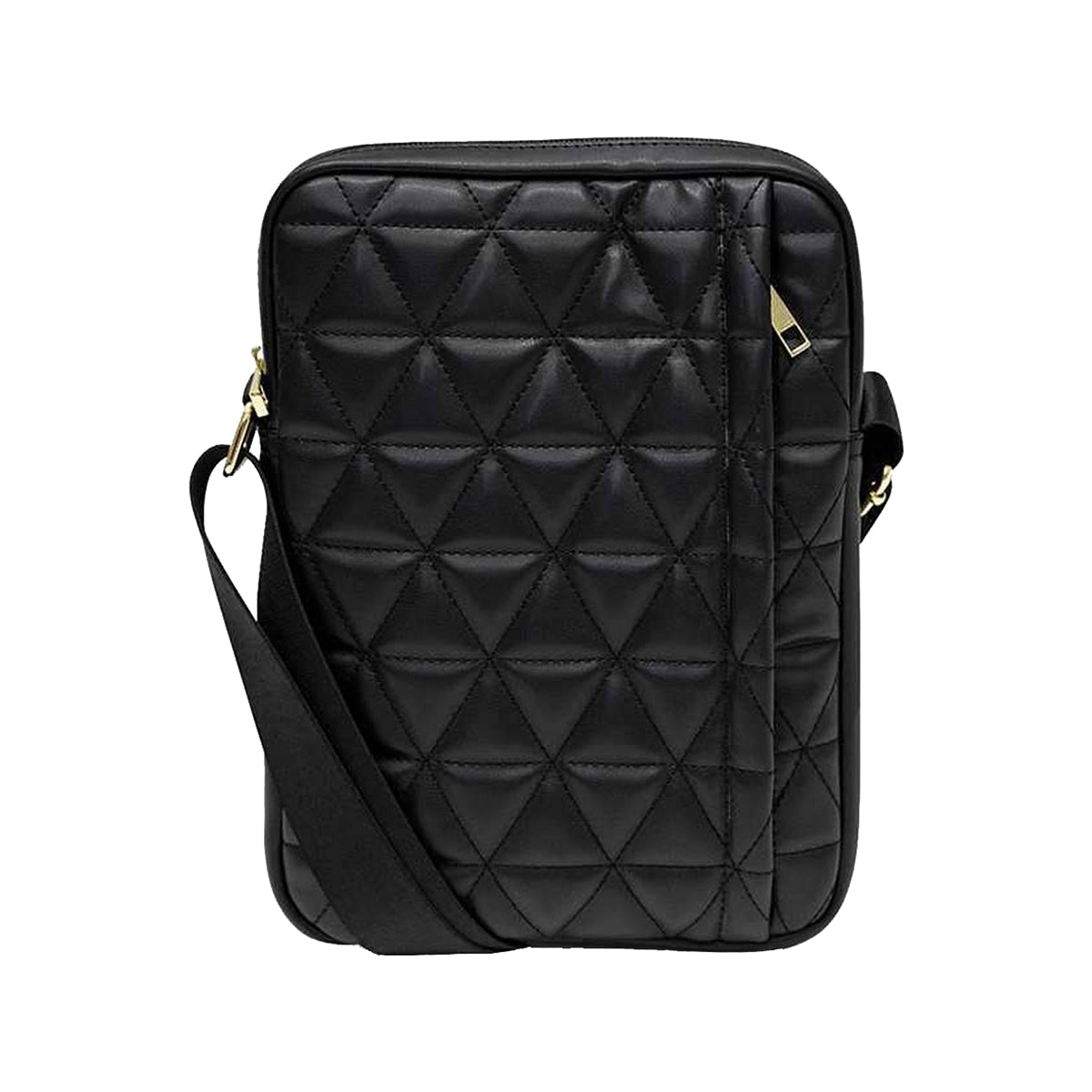 Guess Quilted Tablet Bag for 10 Inch Tablet - Black | Stylish & Protective Case for iPad, Kindle, Samsung Tab | Perfect for Work, Travel & School