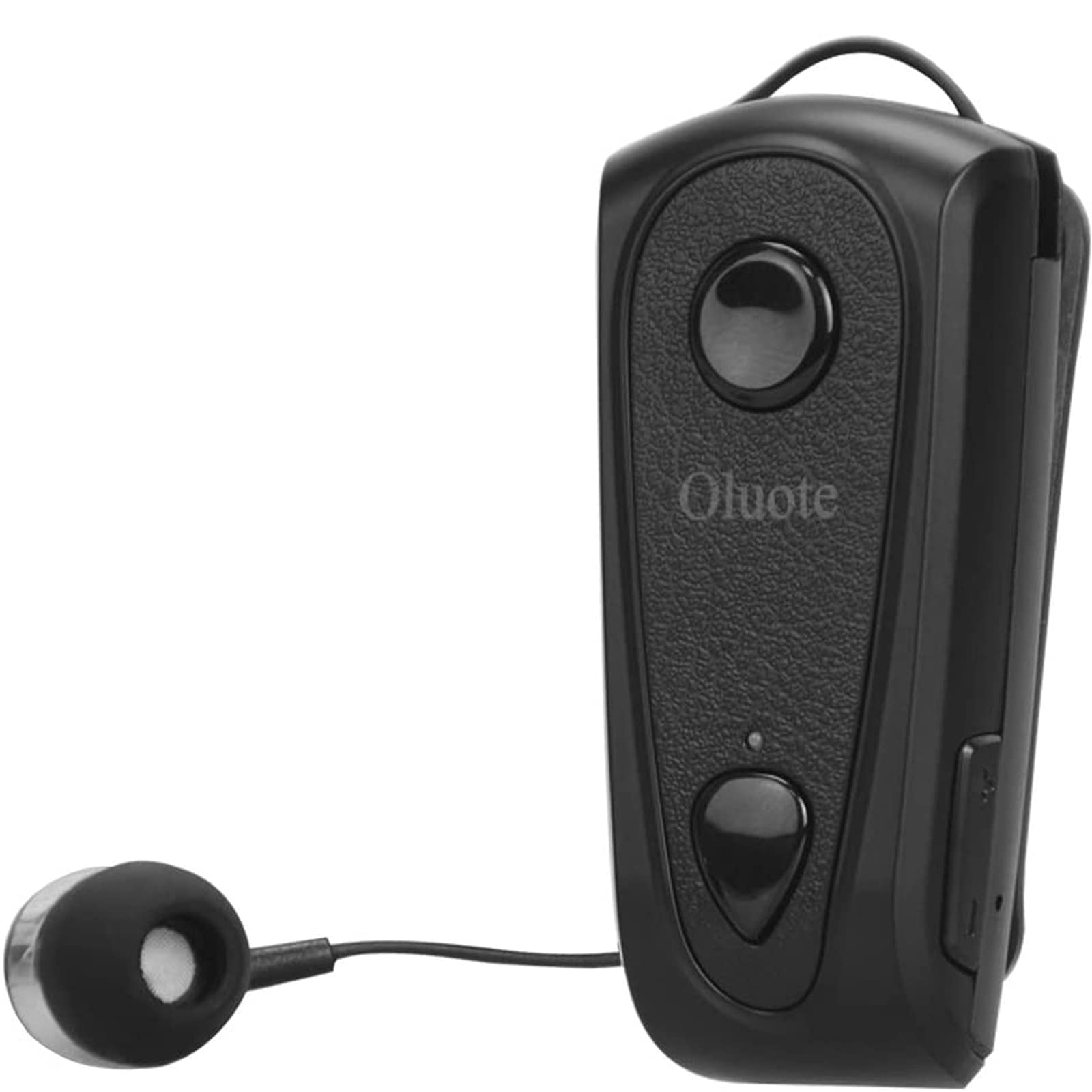 picK-me Bluetooth Business Headset - Wireless Headset with Microphone, Bluetooth 4.0, 120H Standby - Compatible with iPhone & Android Phones (Black) - Perfect for Office Calls, Remote Work & Online Meetings