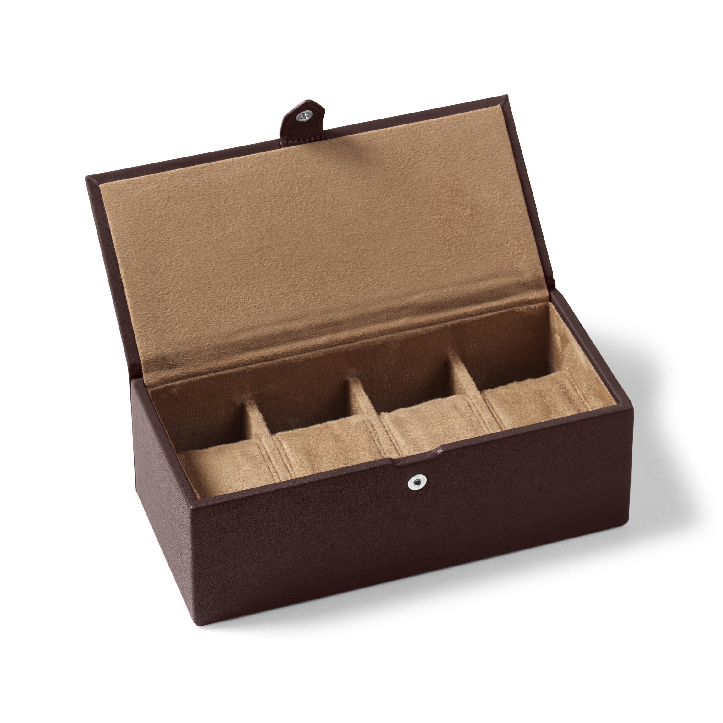 Luxury Wooden Watch Box for Men - 12 Slot Leather Lined Storage Case with Glass Top - Perfect for Watch Collectors & Gift Giving - Home & Office Display Organizer