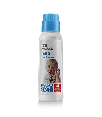 IFB Essentials Fabo Stain Remover Liquid - 2 Pack (100ml + 100ml) - Powerful Laundry Stain Remover for Clothes, Upholstery & Carpets - Ideal for Tough Stains at Home or Travel