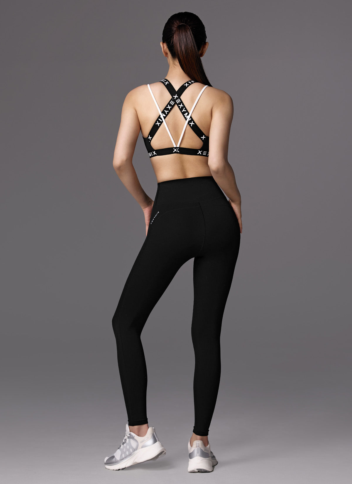 Another Label Fit Revolution Leggings for Women - High Waisted Yoga Pants, Tummy Control Workout Leggings in Black - Perfect for Gym, Running, Yoga & Lounge Wear