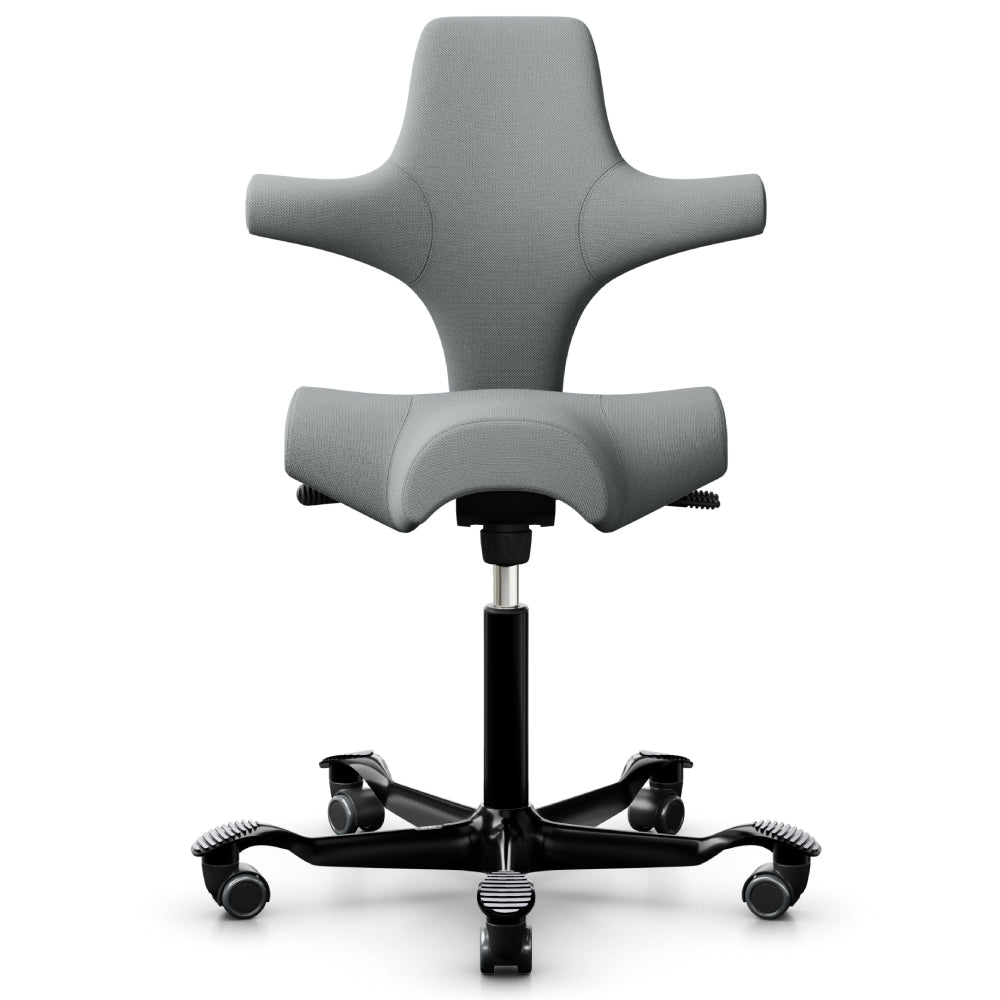 HÅG Capisco 8106 Ergonomic Saddle Chair - Adjustable Height & Tilt for Office & Home Workspace - Perfect for Desk Work, Gaming & Creative Professionals
