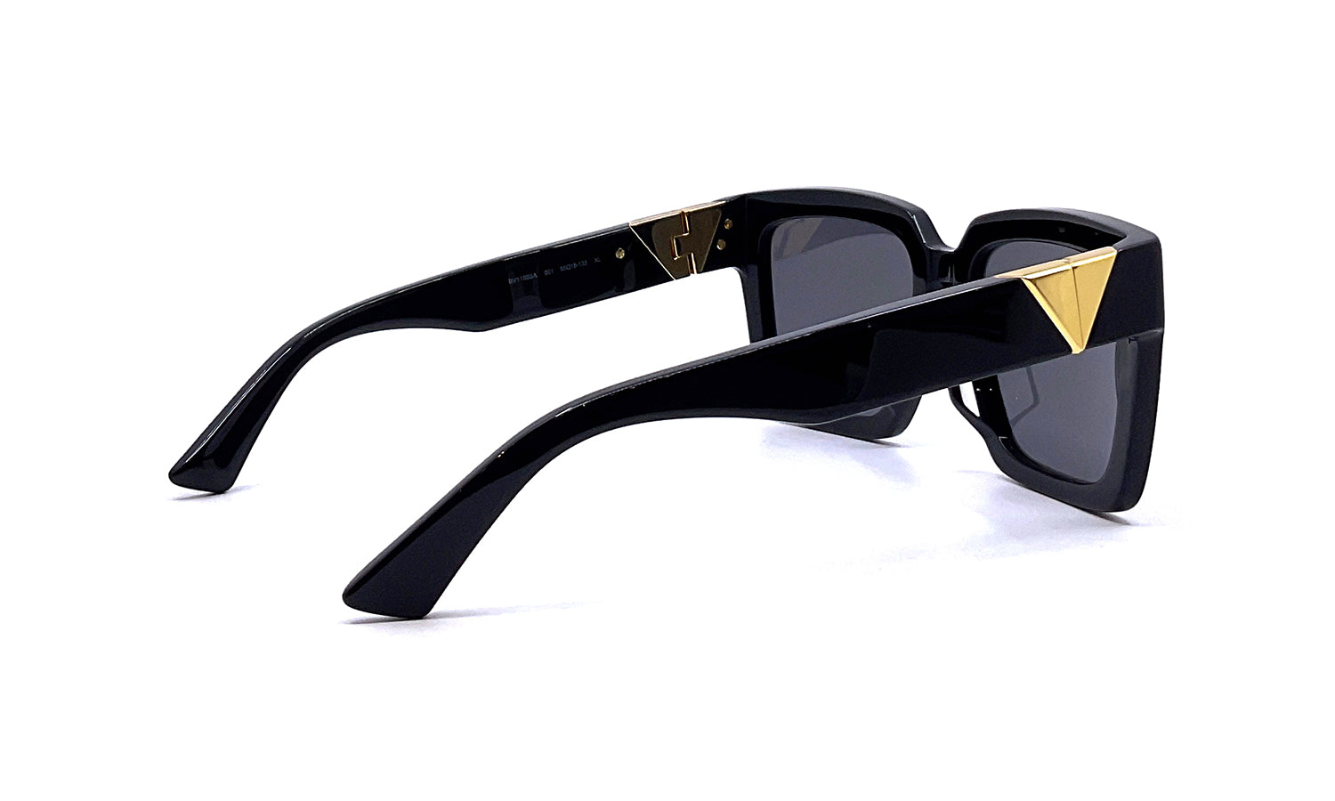 Bottega Veneta BV1198SA (001) Sunglasses - Luxury Designer Shades for Men & Women | Perfect for Outdoor Activities, Travel & Fashion Accessories