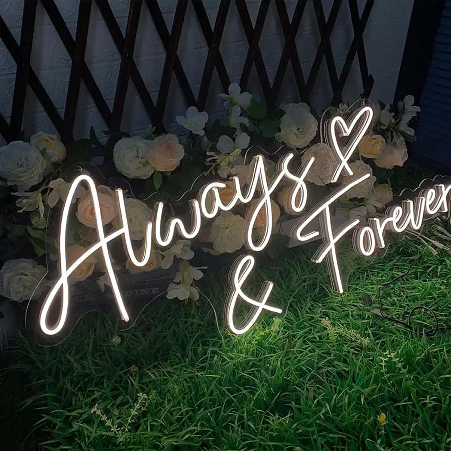 Custom Neon Sign - Personalized LED Name Light for Wedding, Bedroom, Home Bar & Party Decor - Wall Art Gift (15