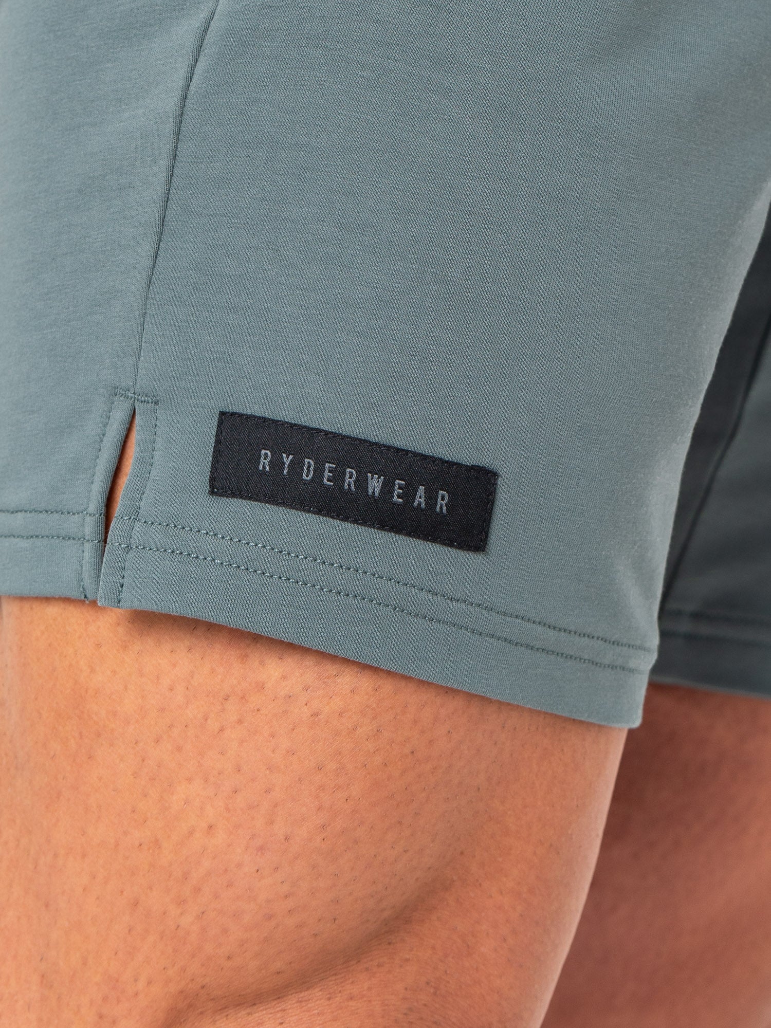 Men's Endurance Track Shorts - Lightweight Running & Training Shorts in Fern Green for Gym, Jogging & Outdoor Sports
