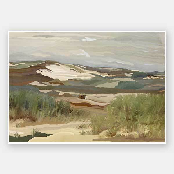 Calm Before The Storm Unframed Art Print - Beautiful Wall Decor for Home, Office & Gifts - Perfect for Living Room, Bedroom & Meditation Spaces
