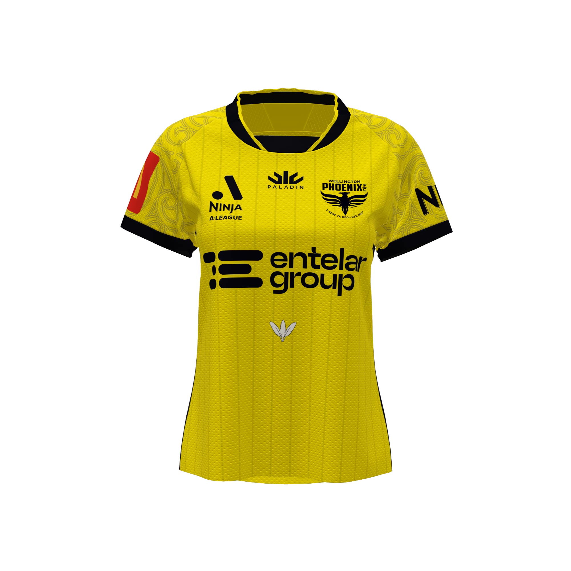 Wellington Phoenix A-League Women's Home Jersey 2024/2025 - Official Soccer Uniform for Fans & Players - Perfect for Matchdays, Training & Support