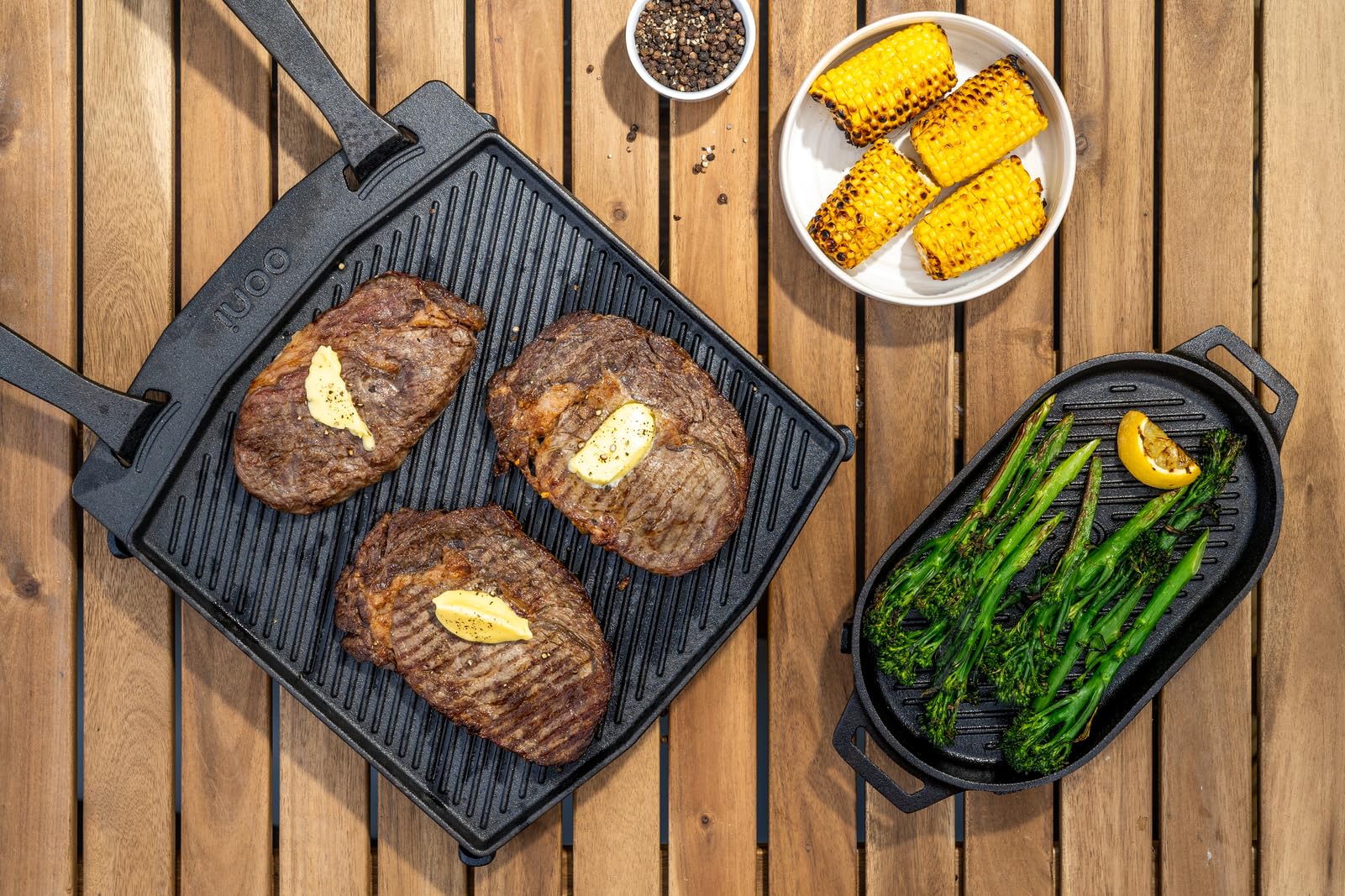 Ooni Cast Iron Grizzler Pan - 12