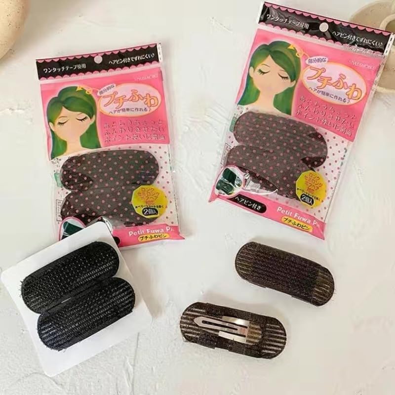 Black Hair Donut Bun Maker Set - 3 Pcs Hair Styling Donuts & 2 Pcs Volume Boosting Sponge Clips for Perfect Buns & Updos | Easy-to-Use Hair Accessories for Women | Great for Parties, Weddings & Everyday Styling