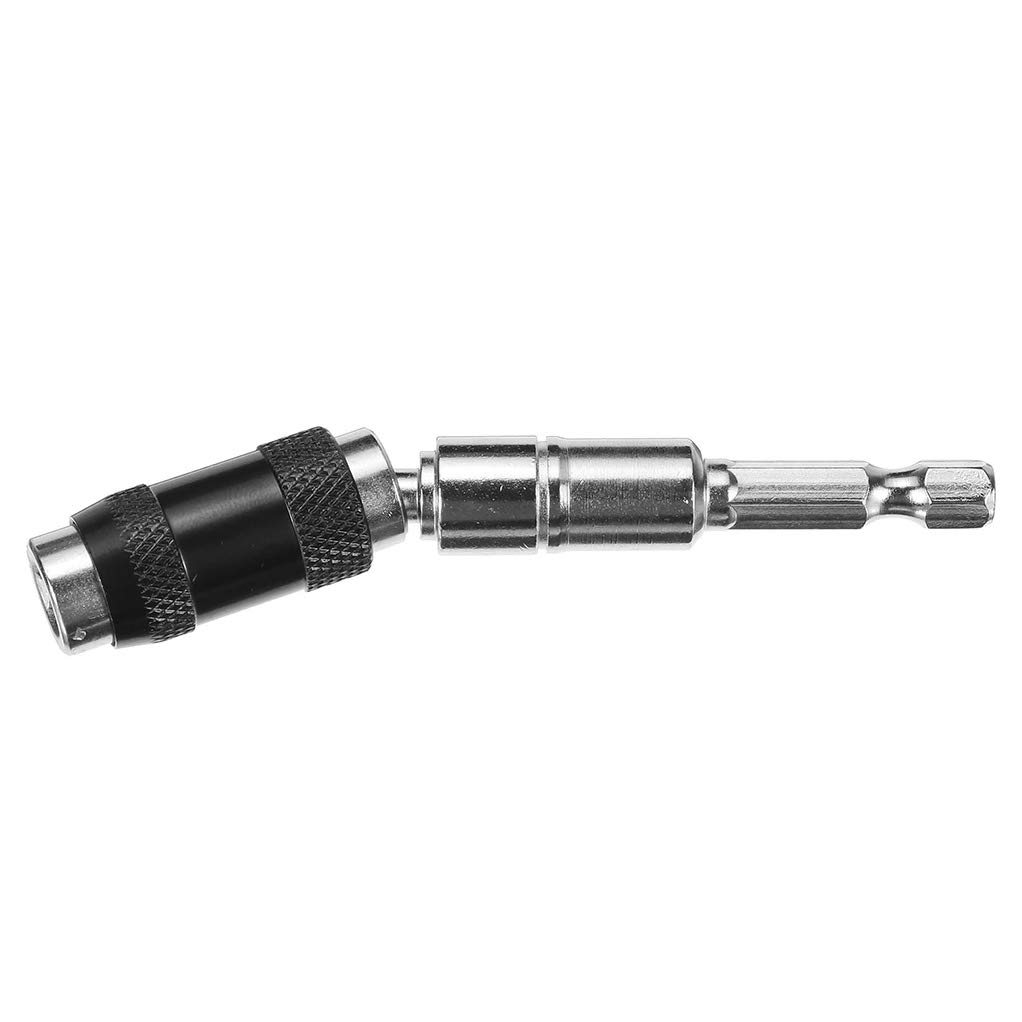 Magnetic Pivot Drill Bit Holder - Quick Release Flexible Screwdriver Bit Holder for Tight Spaces & Corners | Perfect for DIY, Home Repair, and Professional Use in Hard-to-Reach Areas