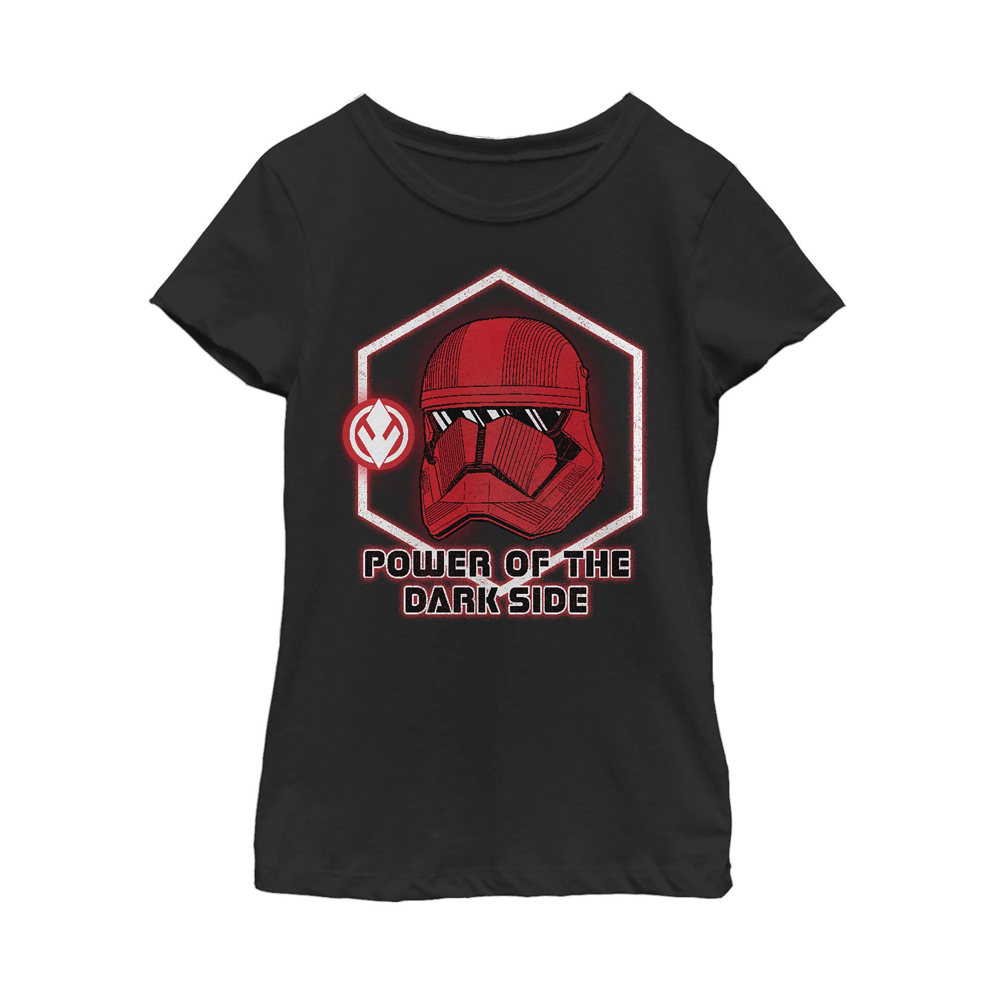 Fifth Sun Girls' Power of The Darkside T-Shirt | Star Wars Inspired Graphic Tee for Kids & Teens | Perfect for Cosplay, Halloween & Everyday Wear