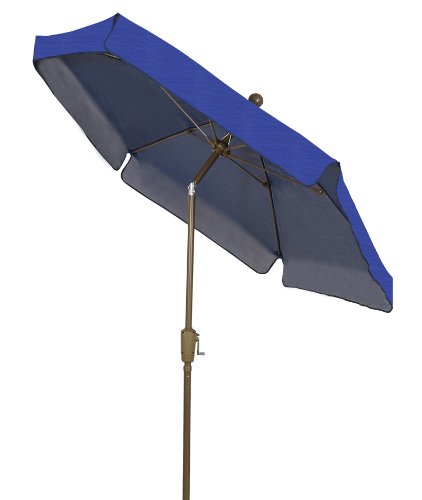 Pacific Blue with Champagne Bronze Pole