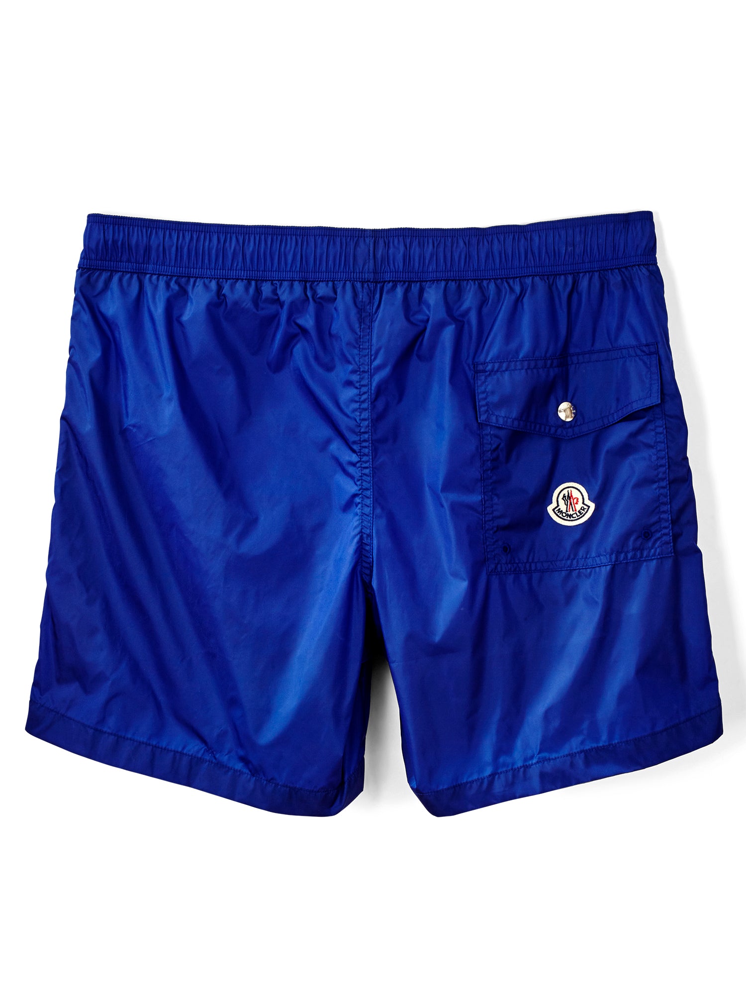 Men's Blue Stripe Swim Shorts - Quick Dry Beach Swimwear with Pockets for Swimming, Surfing & Summer Vacation
