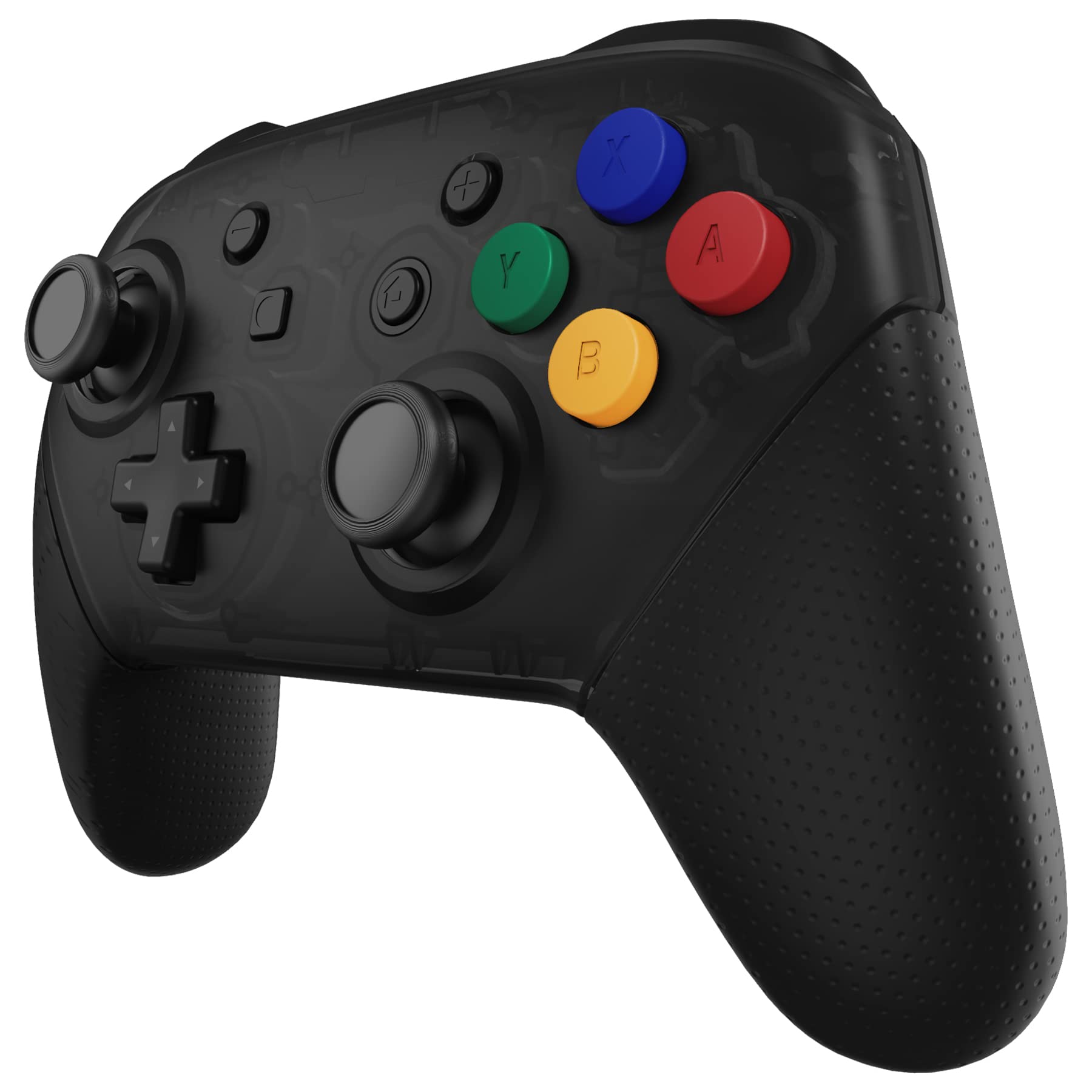 eXtremeRate Colorful Replacement ABXY Buttons Kit for Nintendo Switch Pro Controller - DIY Repair Parts with Tools - Perfect for Customizing & Enhancing Your Gaming Experience (Controller Not Included)