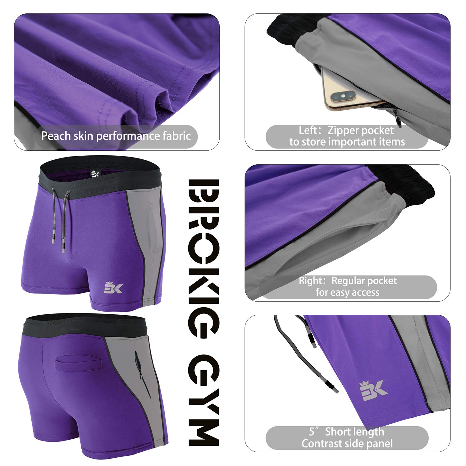 BROKIG Men's 5