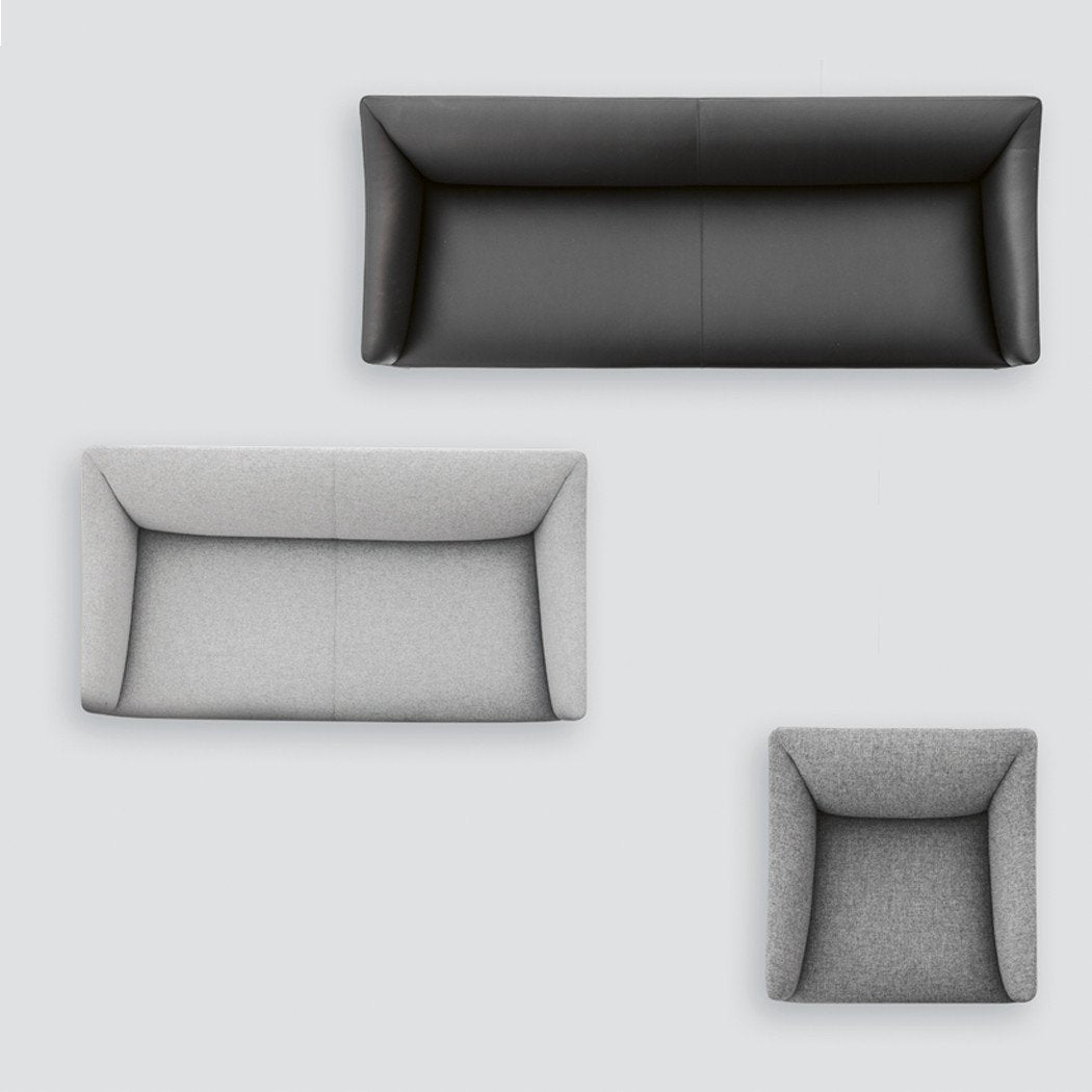 Couve SF1266 3-Seater Sofa - Modern Living Room Furniture for Small Spaces | Perfect for Apartments, Condos & Cozy Homes