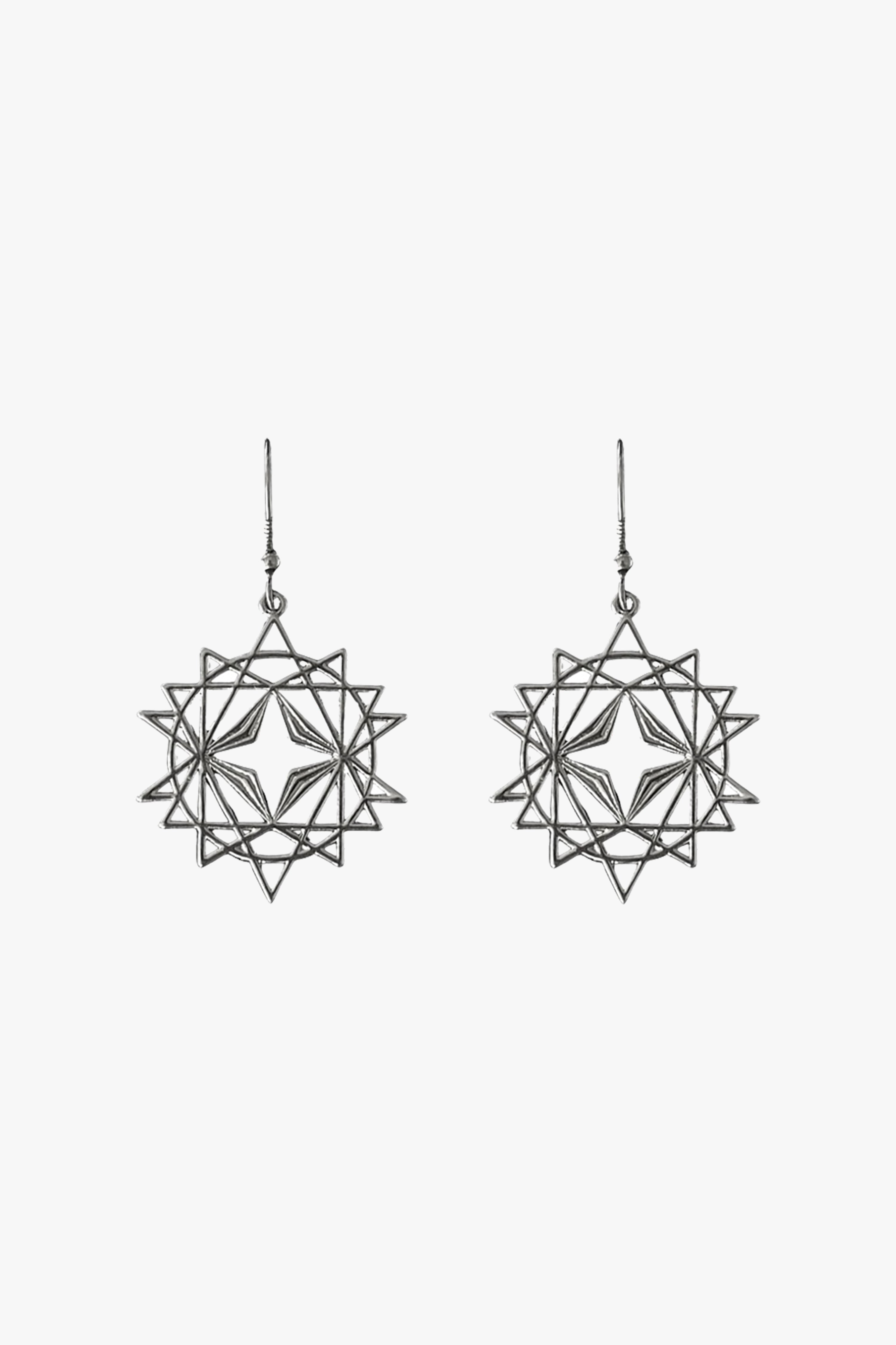 Starseed Silver Hook EOL Earrings - Elegant Boho Jewelry for Women | Perfect for Everyday Wear, Parties & Special Occasions