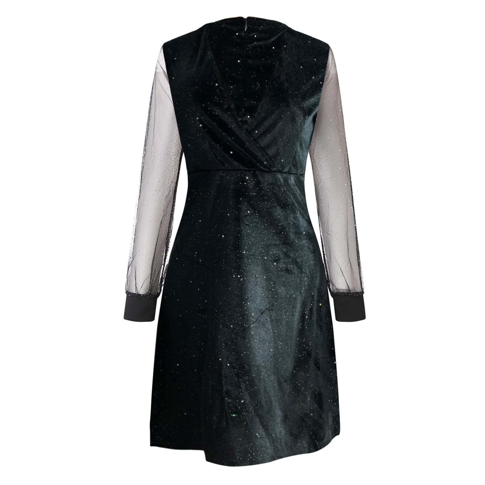 Floral Embroidered Maxi Dress for Women - Long Sleeve Crew Neck Tiered Flowy Dress for Spring & Fall | Perfect for Concerts, Weddings & Casual Outings