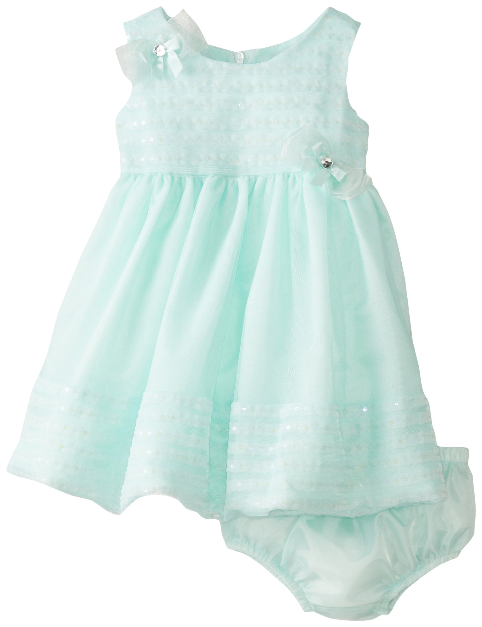 Bonnie Baby Girls Bubble Dress - Playtime & Party Outfit