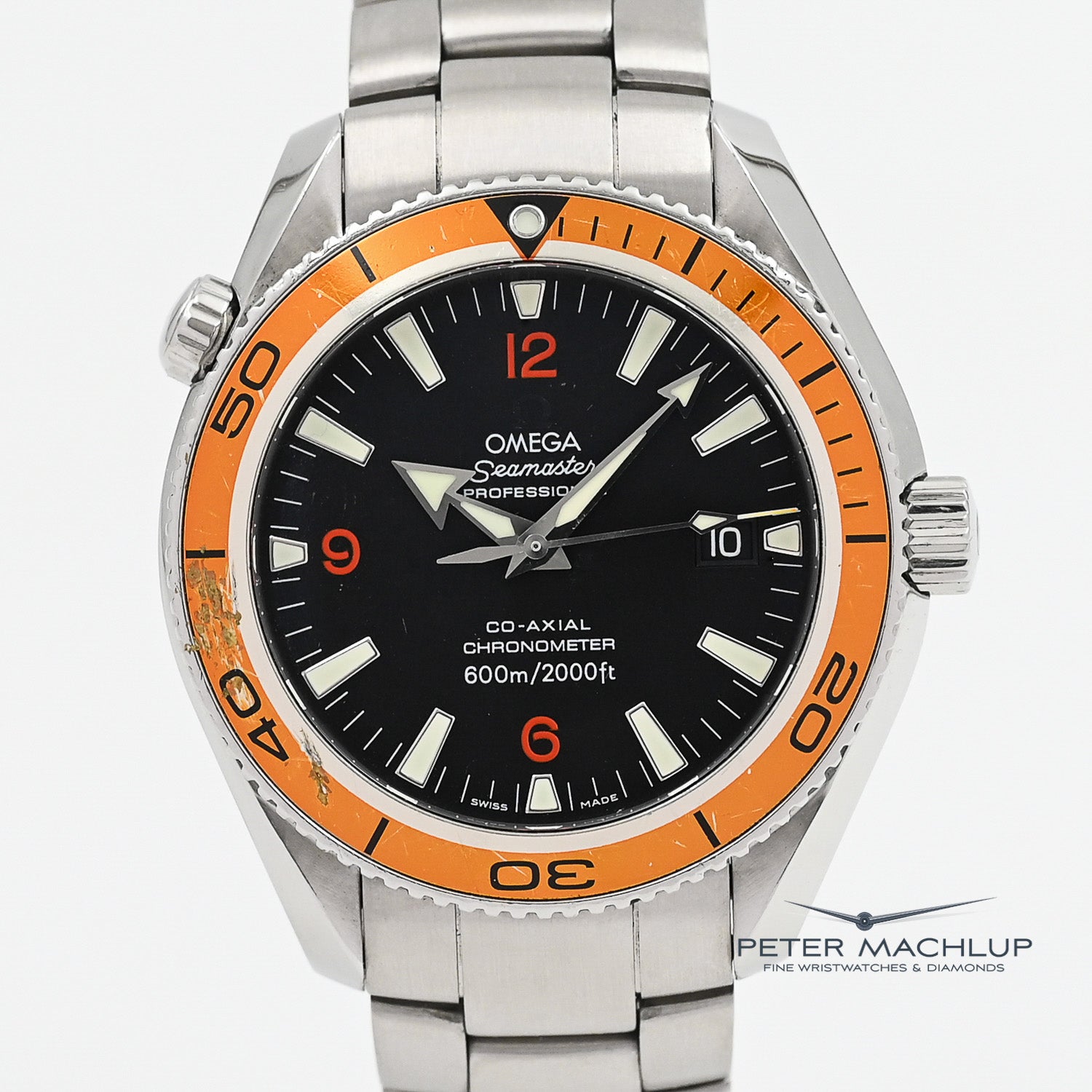 Omega Seamaster Planet Ocean 42mm Men's Luxury Dive Watch - Waterproof Chronometer for Scuba Diving, Swimming & Professional Use