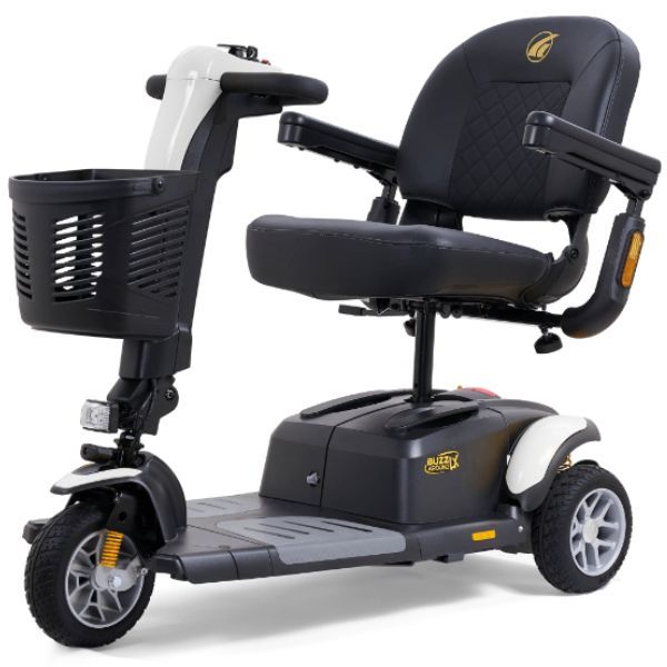 Golden Technologies Buzzaround LX GB119 3-Wheel Mobility Scooter - Lightweight & Portable for Indoor/Outdoor Use - Perfect for Seniors, Shopping & Travel