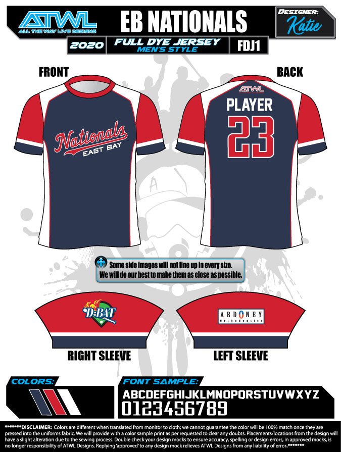 East Bay Spring 2020 Baseball Jerseys - Custom Team Uniforms for Youth & Adult Baseball Leagues - Perfect for Games, Practices & Tournaments