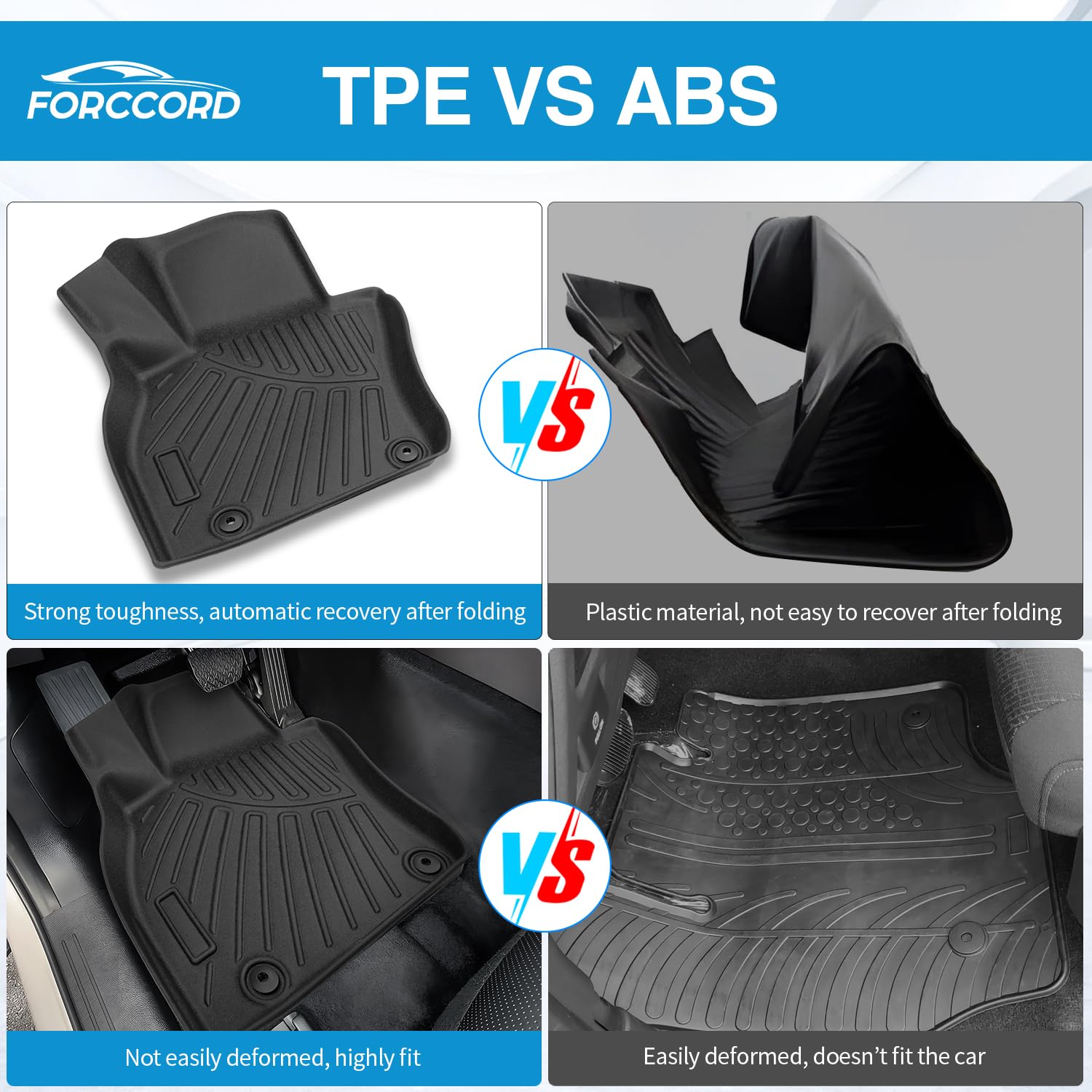 Custom Fit All-Weather TPE Floor Mats for Nissan Pathfinder 2022-2025 (7 Passenger) - Heavy Duty Black Car Mats & 3-Row Floor Liners | Perfect for Winter Snow, Mud, and Spills Protection | Durable Interior Automotive Accessories