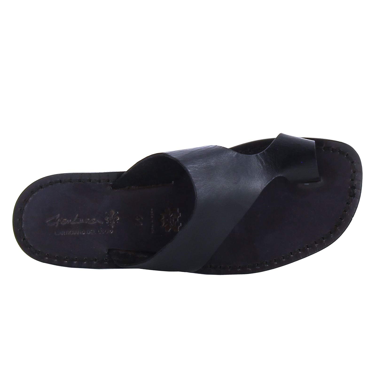 Handmade Genuine Leather Men's Slippers - Gianluca Artisan Crafted Comfortable Leather Loafers for Indoor/Outdoor Wear, Perfect for Home, Office & Casual Occasions