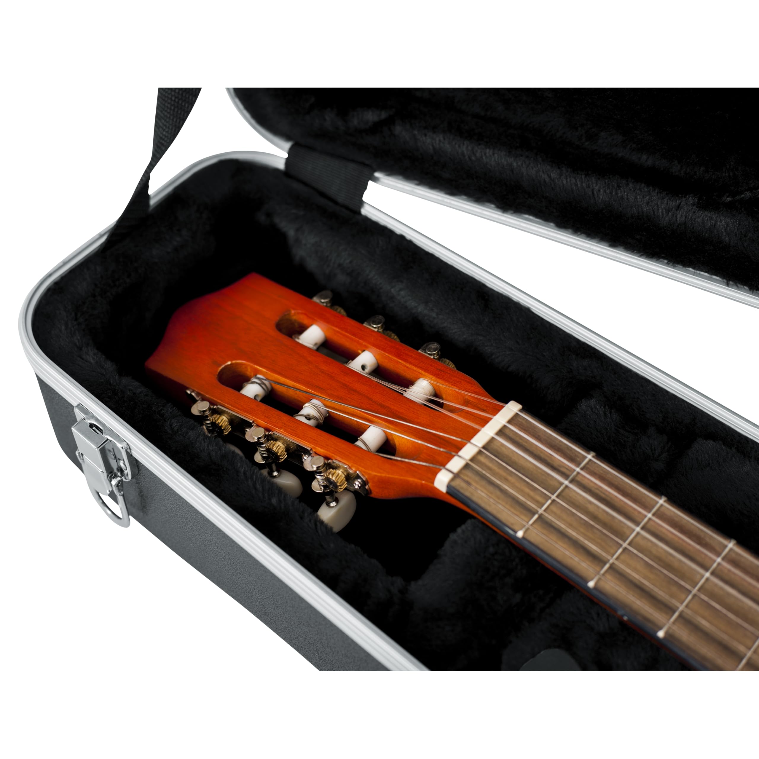Gator Deluxe ABS Molded Hard Case for Classical Guitar - Durable Waterproof Protection for Travel & Storage | Perfect for Musicians, Students & Performers